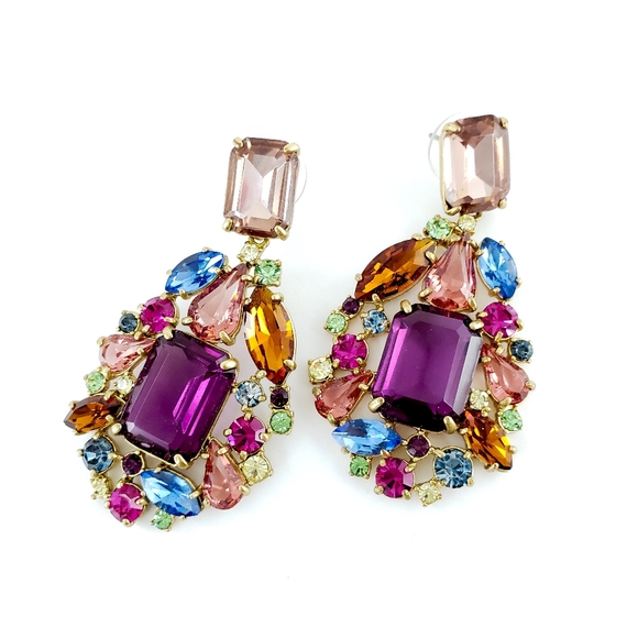 J. Crew Jewelry - J. Crew Statement Earrings Dangle Jewelry Tones